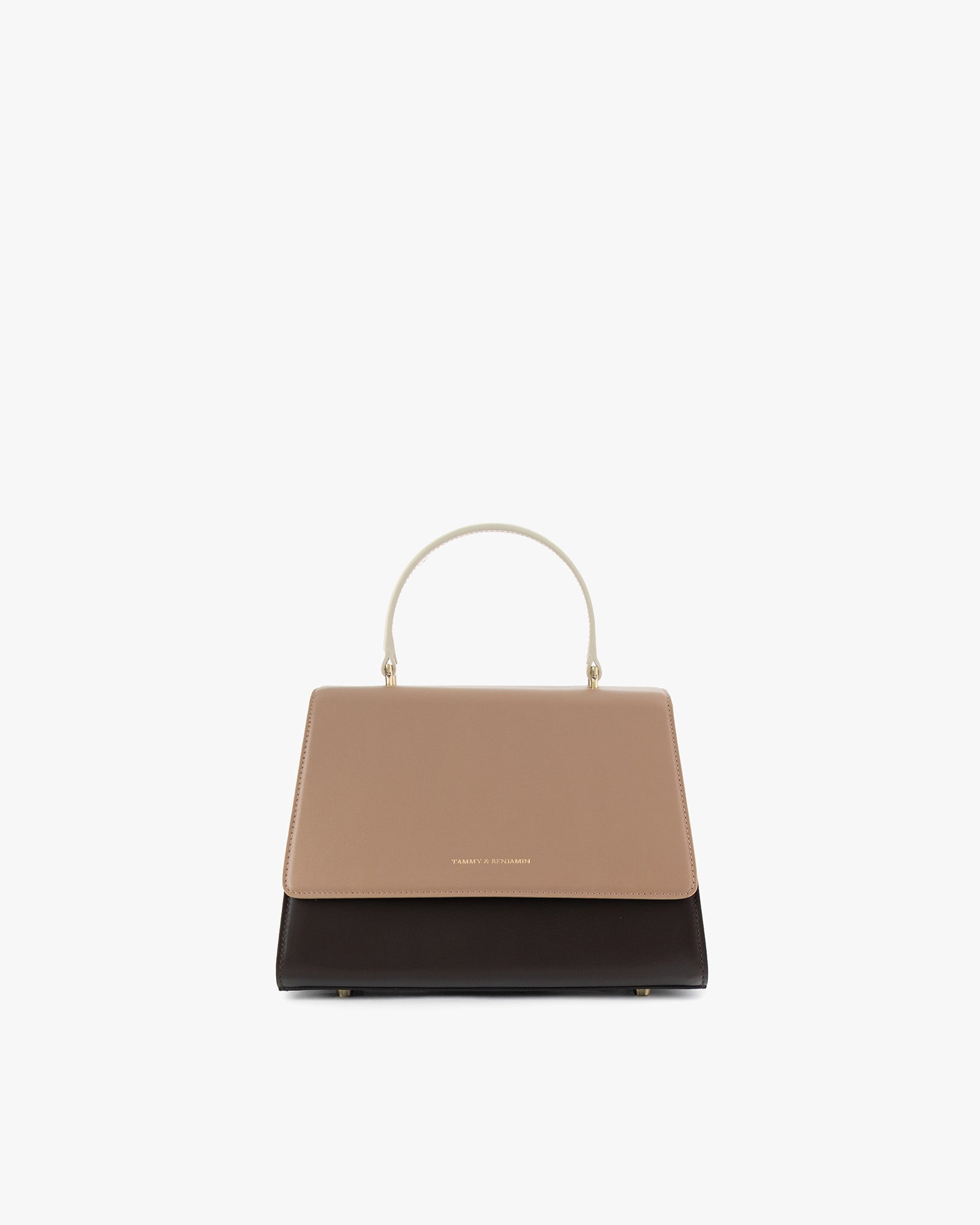 ALEXIA bag in Colourblock Marlowe, front view, standing, closed flap with top handle