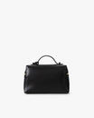 Sac VAYA noir, vue de dos, posé, anse courte relevée